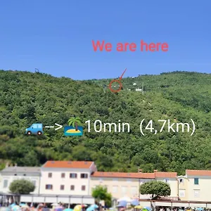 Pocitniska Hisa Morski Pogled Mošćenička Draga